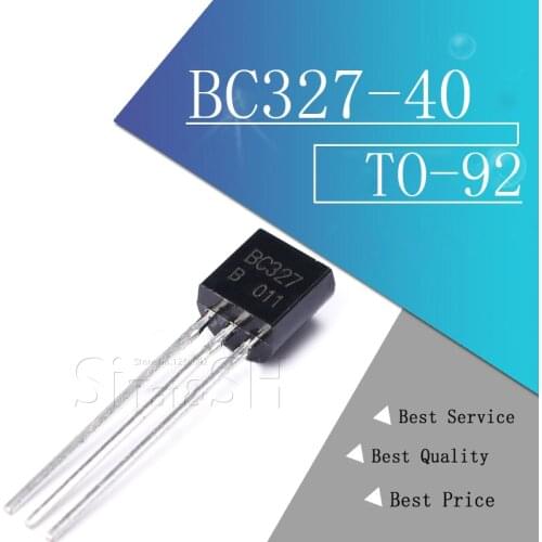 100PCS BC327-40 TO-92 BC327 TO92 327-40 new triode transistor