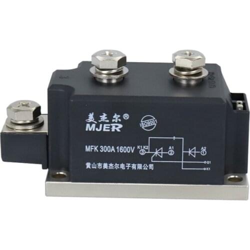 MFK300A Thyristor Module Single phase Half Control Thyristor MFK300A1600V MFK300A Thyristor Module Single Phase MFK300A 1600V