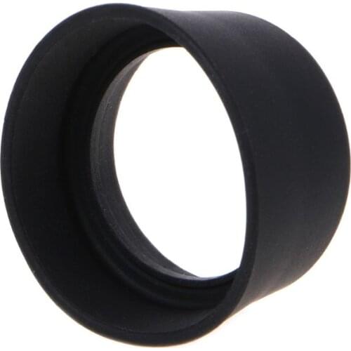2pcs Soft Rubber Eyepiece Eye Shield 29-30mm Eye Guards Cups Eyepiece Covers For Binocular Microscope