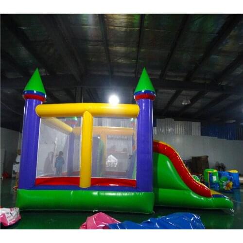 Wholesale factory price land slide outdoor and indoor playground equipment bounce house factory customized inflatable bounce