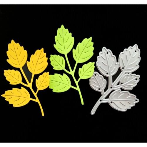 Metal leaves Cutting Dies Stencils for DIY Scrapbooking/photo album Decorative Embossing DIY Paper Cards