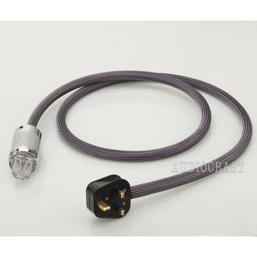 High Quality P122 AC-313 HIFI UK Power Cable UK Mains Lead For AMP CD player Audio Visual & Hi-Fi Equipment