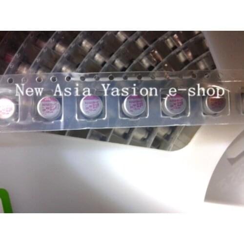 20pcs Smd solid capacitor 2.5V 390uf 6.3X5.9