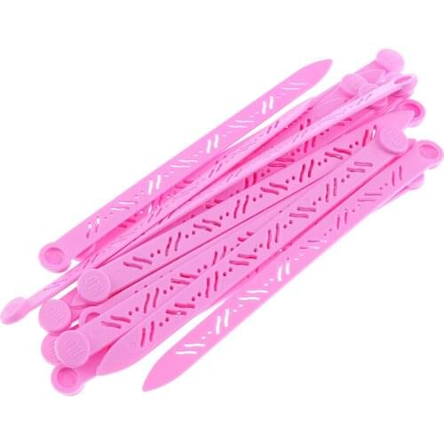 Vintage Hair Curler Picks Plastic for Rollers Curlers Long Style 20pcs