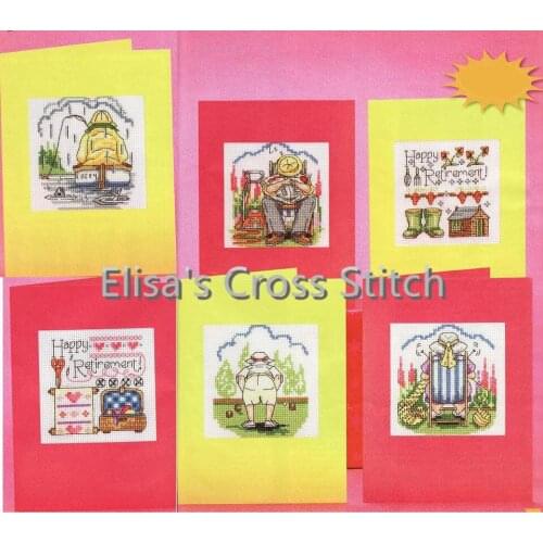 CD16914ct DIY Invitation Greeting Card Special Popular Full Set CrossStitch Greeting Card Cake Birthday Christmas Gift Outd oors