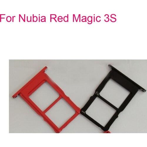For ZTE Nubia Red Magic 3S Nano Sim+Micro SD Card Tray Holder Slot Socket For RedMagic 3S NX629J sim card