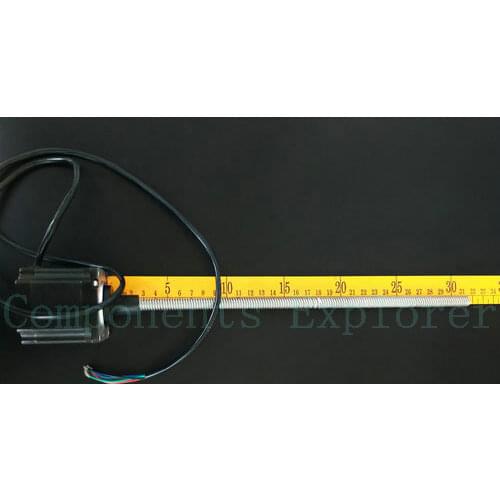 Nema23 Linear Stepper Motors,310mm Length, Tr10*4 Acme Leadscrew Threaded