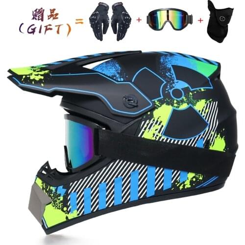 2020 Off-road Motorcycle Helmet Men Women Motocross Helmet Full Face Kask Downhill Casque Moto Cross Enfant Capacete Accessorios