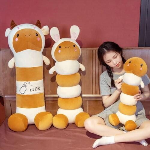 Cartoon Soft Cute Insect Rabbit Ox Penis Plush Toys Stuffed Lovely Animals Pillow Dolls For Girls Kids Birthday Gifts