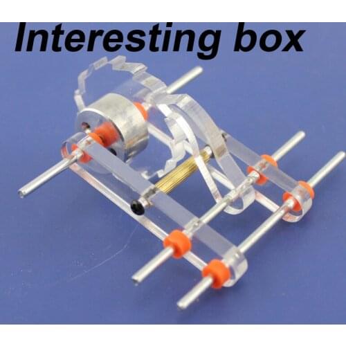 Thickened ratchet set (transparent) ratchet ratchet gear device DIY accessories gear model one-way