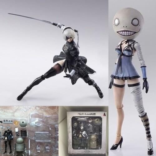 NieR Replicant Gestalt Sexy Kaine Automata YoRHa No. 2 Type B 2B Fighting PVC Action Figure Collection Model Toy Doll Gift