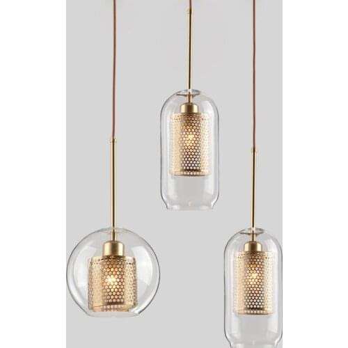 Nordic led stone luminaire suspendu hanging lamp pendant lights lumiere lighting light bedroom hanging lamp dining room light