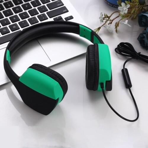 New Gaming Headphones Fashion Computer Headset Gift Home White Blue 3.5mm Wired Music Headphone For Mobile Phone Cheap