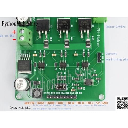 FOC Driver Board Brushless Motor High Power Driver Board Simplefoc Development Board Brush Motor Driver