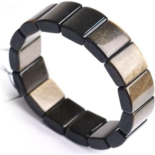 Seven Chakra Black Bracelets