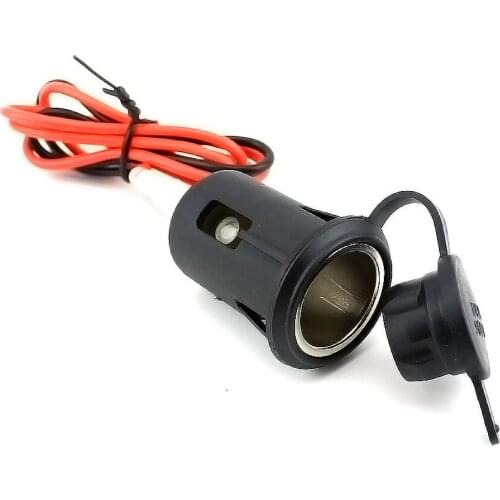 Cross-border hot-selling car and motorcycle 12-24V waterproof power take seat GPS power socket usb mobile phone charger seat