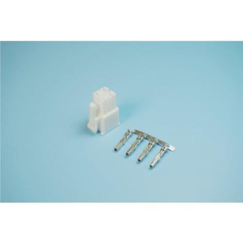 10pcs 5557 4.20 mm 4 PIN Position Plug Housing for CPU Power Connector + Female Contact Terminal Pin