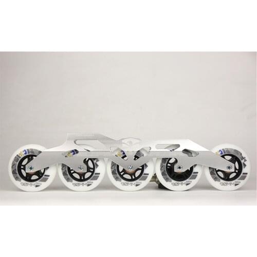 100% Original Flying Eagle Slopekiller 5*90mm Inline Skate Frames 14.3'' 364mm 6061 Aluminum Downhill Base For SEBA Patines