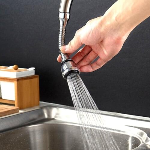 360 Swivel Faucet Sprayer ABS Bubble Nozzle Torneira Sink Water Filter Kitchen Water Save Adapter Water Purifier Tap Diffuser