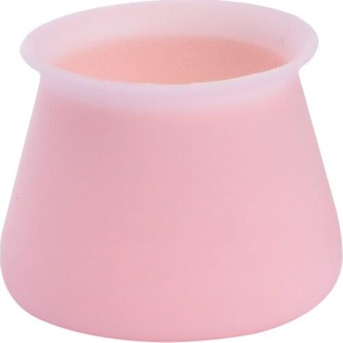 4 Packs Furniture Silicon Protection Cover Chair Leg Caps Silicone Floor Protector Round Furniture Table Feet Cover