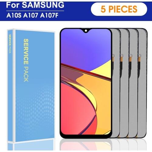 5 Pieces Original A10S LCD For Samsung galaxy A10s lcd A107/DS A107F A107FD A107M Display Touch Screen Digitizer Assembly