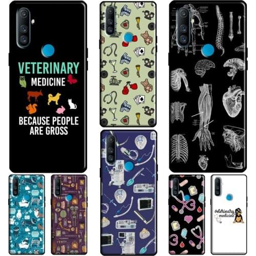 X-Ray Veterinary Medicine For OPPO Realme C3 C11 C15 C21 GT Q3 8 7 6 Pro Case For OnePlus 9 8 Pro Nord 7T 8T Cover
