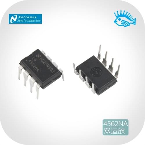 1pcs/5pcs LM4562NA DIP8 Dual Op Amp Brand New Original Genuine NS Audio Operational Amplifier