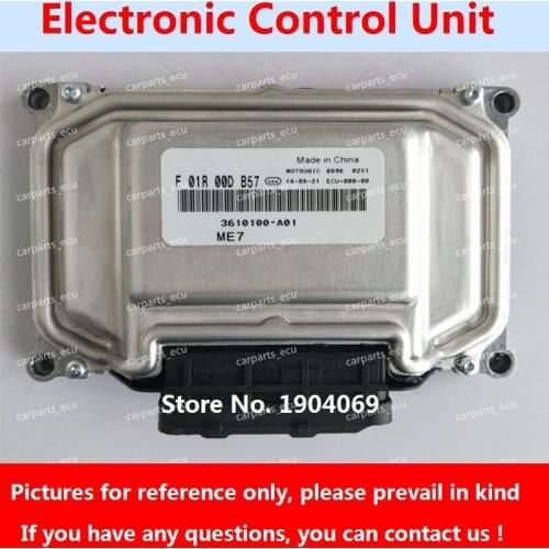 F01R00DB57 3610100-A01 F01RB0DB57 ME7 ECU Electronic Control Unit F01R00DS68 3610010001-B11 F01RB0DS6 For Zotye Car