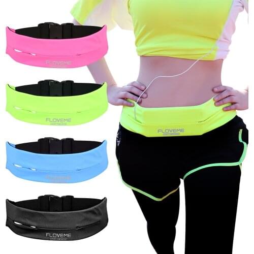 FLOVEME Universal Gym Waist Bags For iPhone Xs 8 7 7 Plus 6 6s Plus 5.5 Inch Running Sport Phone Cases Belt Bag Pouch for iPhone