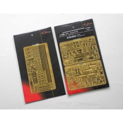 Flyhawk 700127 1/700 HMS Destroyer Eskimo 1941 for Trumpeter top quality