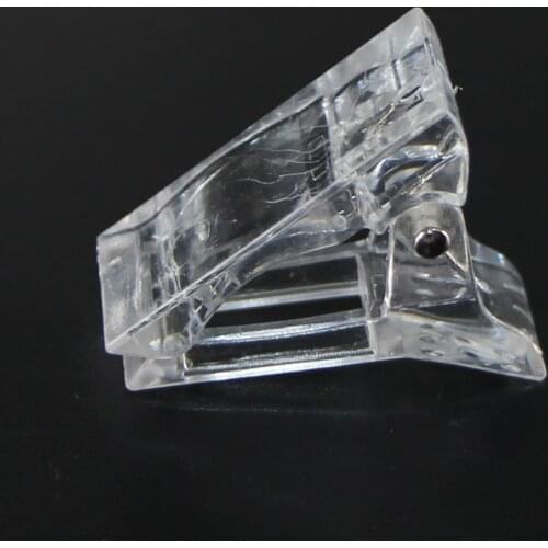 5/1Pcs Nail Clip For Nails Extansion Gel Clip Crystal Glue Clea Clips For Nail DIY Tool Nail Tweezers Poly Nail gel Clip