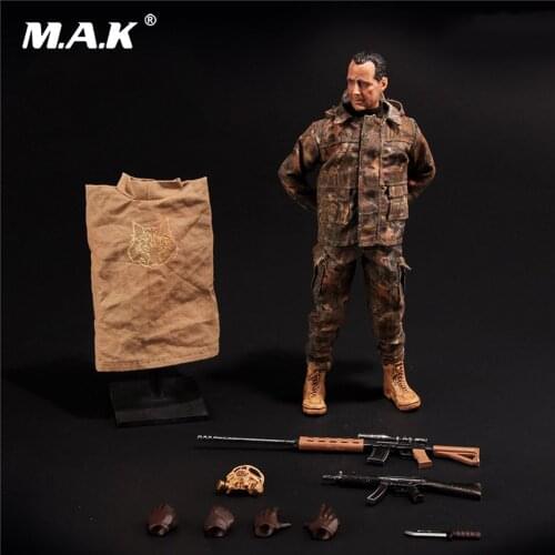 Collectible 1/12 Scale V00011 Jackal Figure Doll Action Figure Model for Fans Holiday Gifts