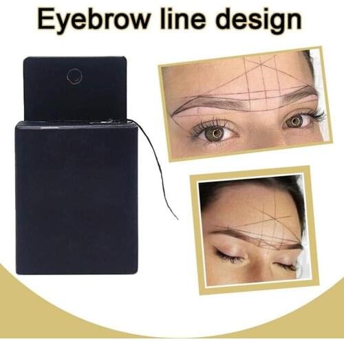 Positioning Line Eyebrow Ruler Auxiliary Line Fountai Drawing Mark String Line Tool Mapping With Ink W4J9