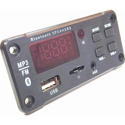 Bluetooth-compatible 5.0 Lossless Music MP3 Decoder Board APE FLAC WAV Player U Disk TF Card FM Radio