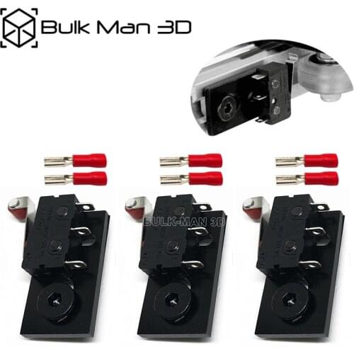 CNC Machining Micro Limit Switch Kit with Mounting Plate for 3d printer, OX CNC, Workbee and other CNC Router Machine