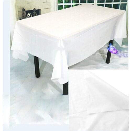 New Arrive Tableware Wedding Baby Shower Party Decorations Plastic Table Cover Table Cloth Party Supplies