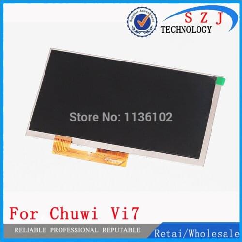 New 7'' inch LCD display for Chuwi vi7 Tablet PC LCD Screen Panel Lens Frame replacement Free Shipping