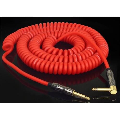 KGR genuine spring guitar connecting wire guitar wire phone line instrument line fever noise reduction shield high quality