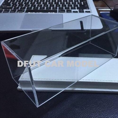 Dust cover for 1:43 car model base car models display box acrylic
