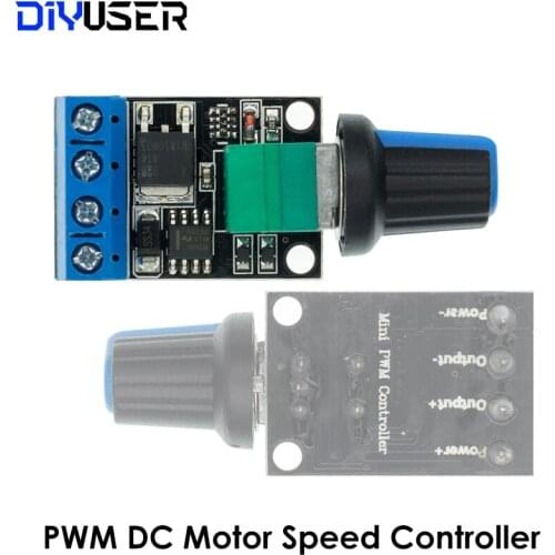5V 12V 10A Voltage Regulator PWM DC Motor Speed Controller Governor Stepless Speed Regulator LED Dimmer Power Controller