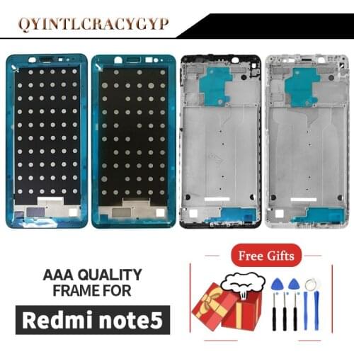 Middle Frame For Xiaomi Redmi Note 5 Pro Middle Frame Front Cover For Redmi Note 5 Frame Housing
