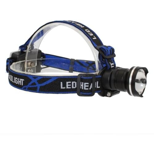 1000 Lumens LED Headlamp XM-L T6 Zoom Headlight Front Flashlight 3 Mode Flash Light Lantern Power by 3 x 1.5V AA Battery