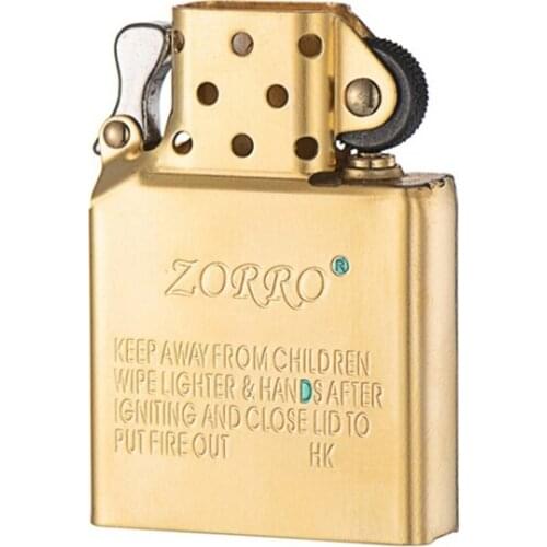 Universal Standard Lighter Core Brass Kerosene Lighter Liner Light Board Cotton Oil Lighters Accessories Universal Movement