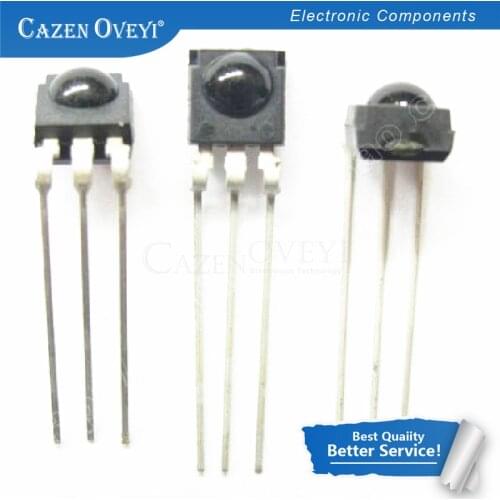 1pcs/lot 0038 Round integrated universal infrared receiver receives