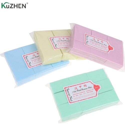 10/600 PCS Nail Polish Remover Nail Wipes Bath Manicure Gel Lint-Free Wipes Cotton Napkins For Nails Nail Art Tool