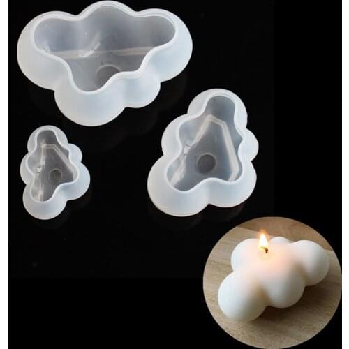 3D Cloud Mould DIY Epoxy Jewelry Mould Plaster Decoration Mould