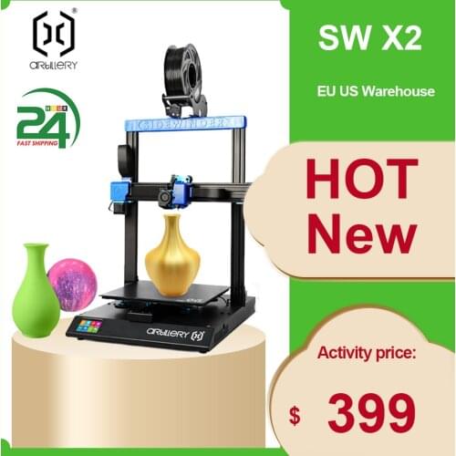 Anet ET5X FDM 3D Printer 300*300*400mm 3.5 Inch Touchscreen Auto Leveling Filament Run Out Detection with 1KG PLA Filament