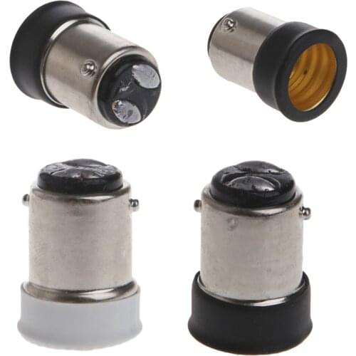 B15 Male to E14 Female Lamp Bulb Socket Light Extender Adaptor Converter Holder