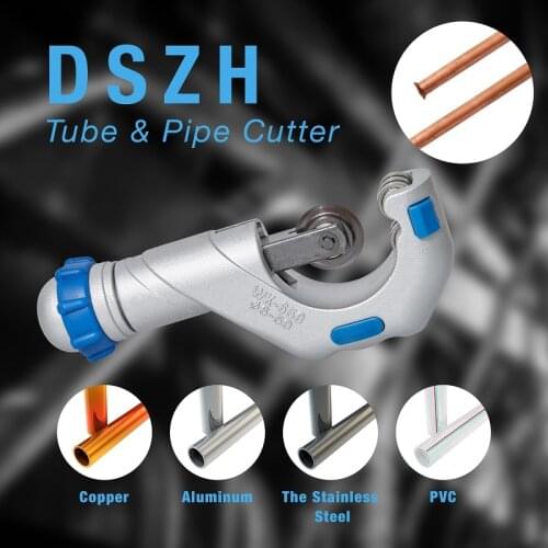 DSZH WK-532 WK-650 Pipe Cutter 4-32/5-50mm Roller Type Tube Cutter For Stainless Steel Aluminum Copper Tube Hand Tools