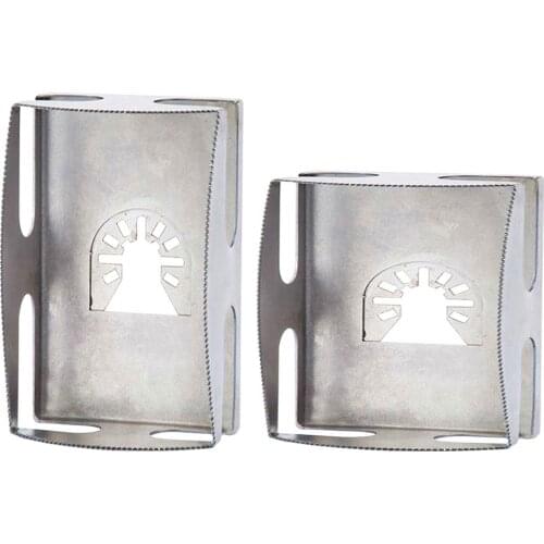 Square Slot Cutter Universal For Plasterboard Dry Wall Single Double Gang Socket Holes Opener Tools Woodworking Accessore